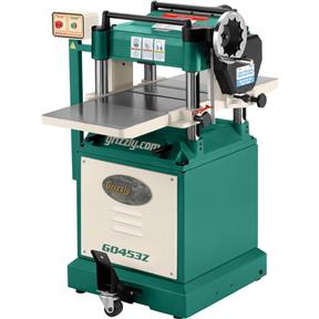 15" 3 HP 220V Planer with Spiral-Cutterhead