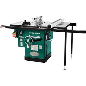10" 3 HP 220V Cabinet Left-Tilt Tablesaw