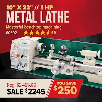 Banner for PPU-G0602-Metal Lathe