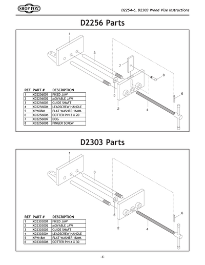 Part Diagram for D2303