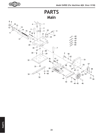 Part Diagram for D4902