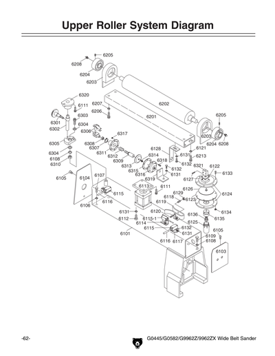 Part Diagram for G0445