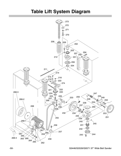 Part Diagram for G0446