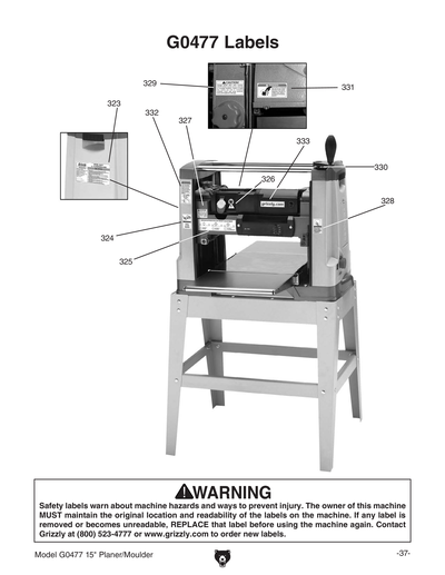 Part Diagram for G0477