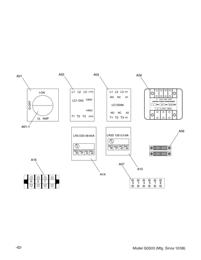 Part Diagram for G0503