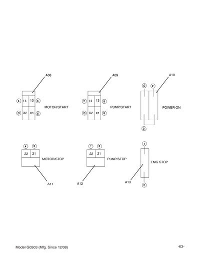 Part Diagram for G0503
