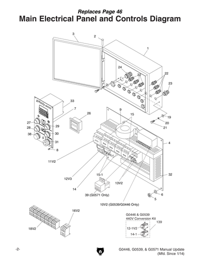 Part Diagram for G0539