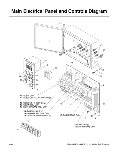 Part Diagram for G0571