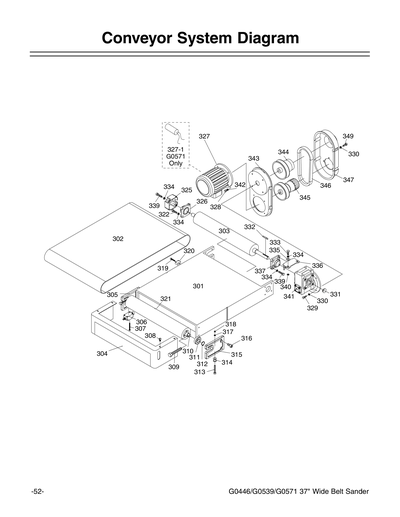Part Diagram for G0571
