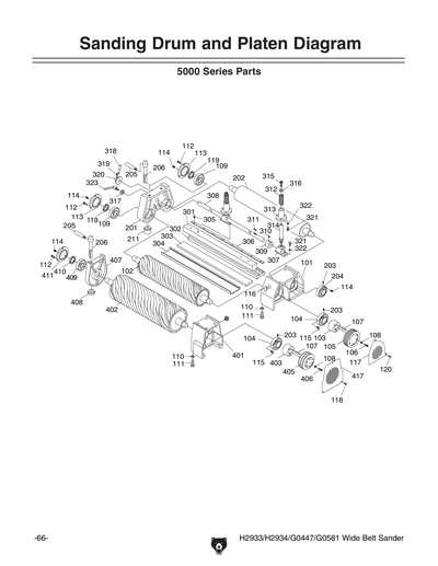 Part Diagram for G0581