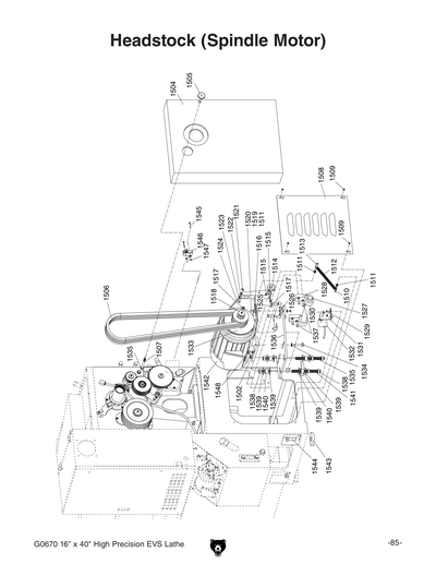 Part Diagram for G0670