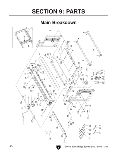 Part Diagram for G0679