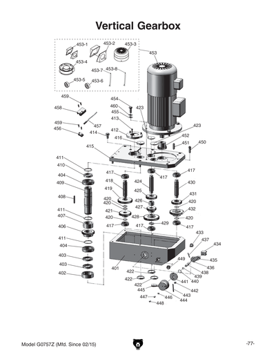 Part Diagram for G0757Z
