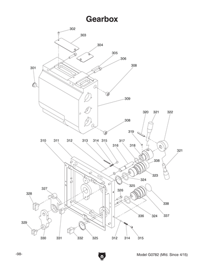 Part Diagram for G0782
