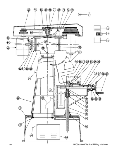 Part Diagram for G1004