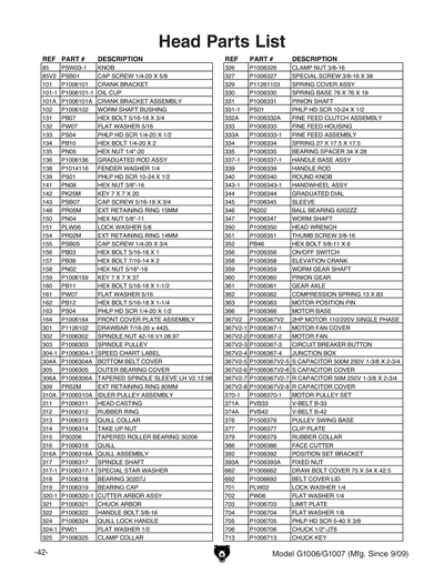 Part Diagram for G1007