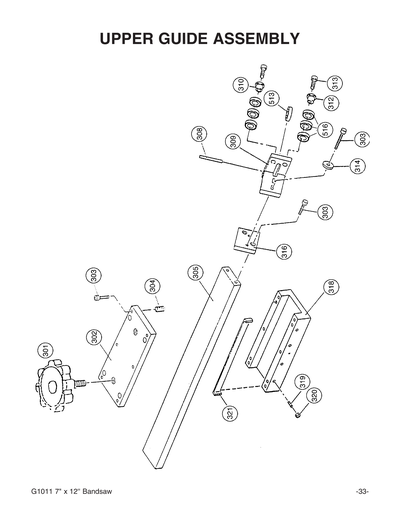 Part Diagram for G1011Z