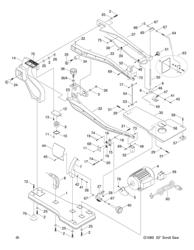 Part Diagram for G1060