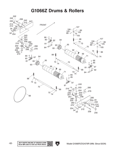 Part Diagram for G1066R