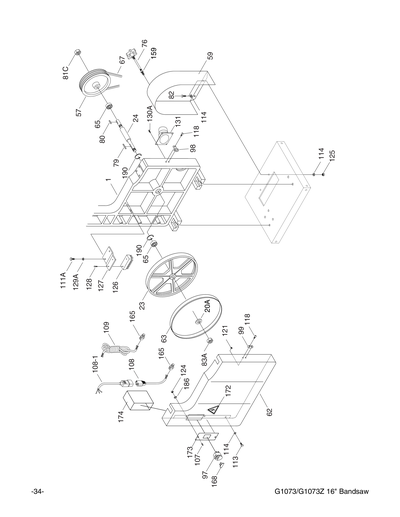 Part Diagram for G1073