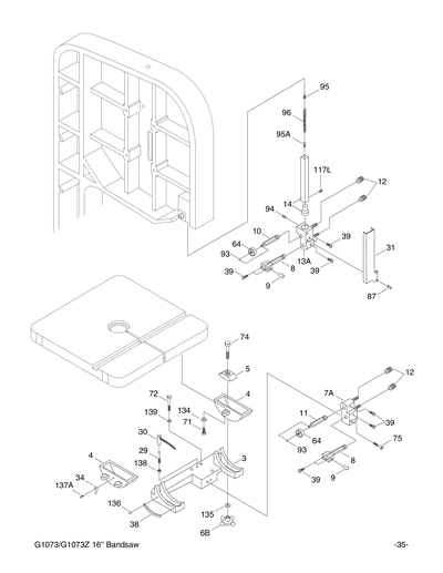 Part Diagram for G1073