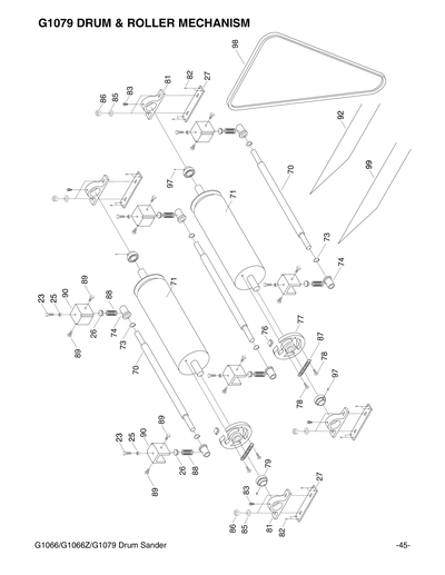 Parts for G1079 16
