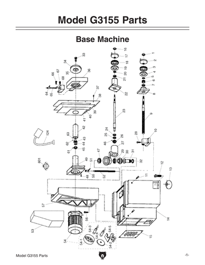 Part Diagram for G3155