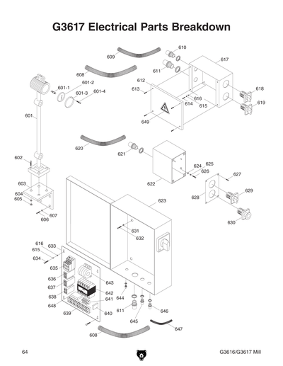 Part Diagram for G3616