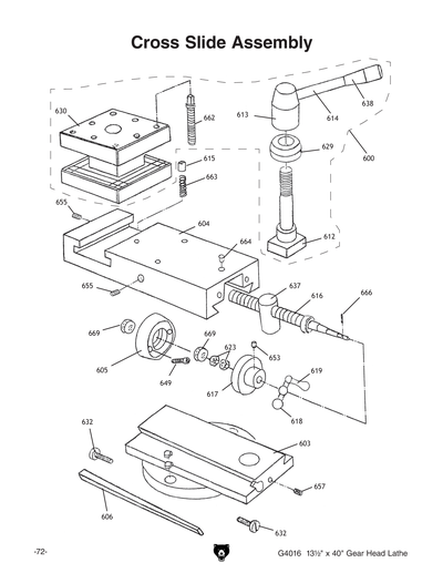 Part Diagram for G4016
