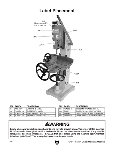 Part Diagram for G4814