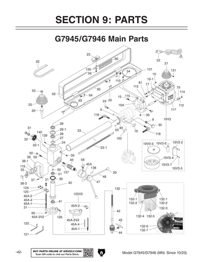 Part Diagram for G7946