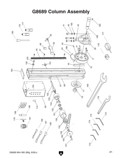 Part Diagram for G8689
