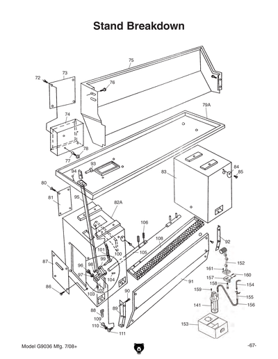 Part Diagram for G9036