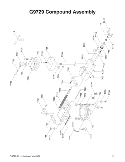 Part Diagram for G9729