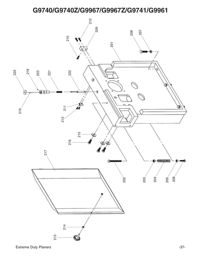 Part Diagram for G9740Z