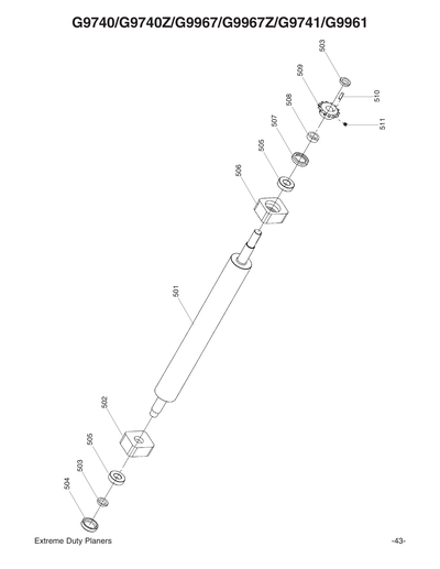 Part Diagram for G9740Z
