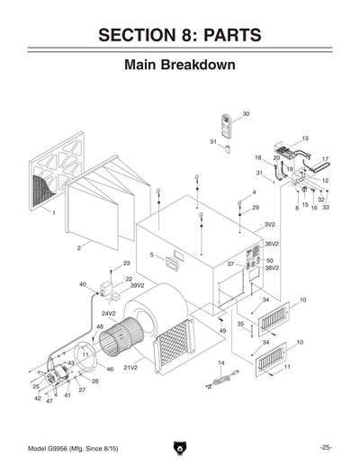 Part Diagram for G9956