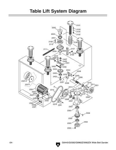 Part Diagram for G9962ZX
