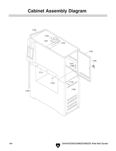 Part Diagram for G9962ZX