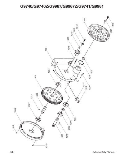 Part Diagram for G9967