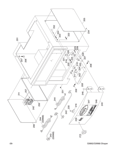 Part Diagram for G9968