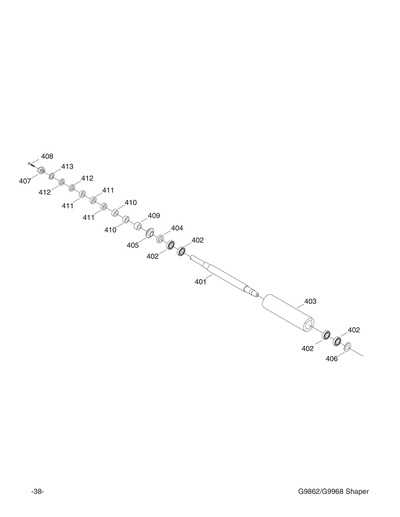 Part Diagram for G9968