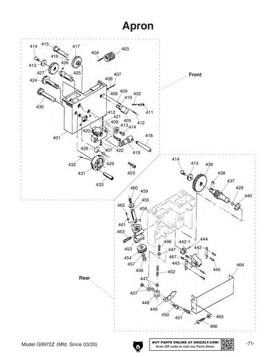 Part Diagram for G9972Z