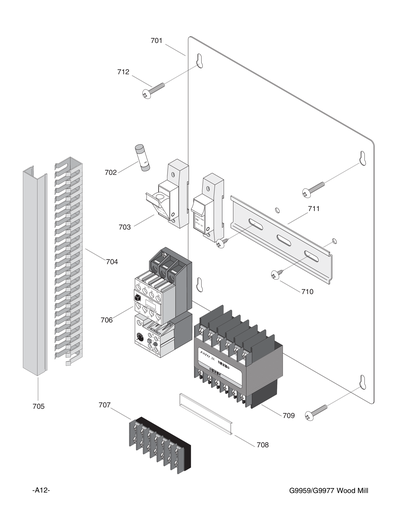Part Diagram for G9977