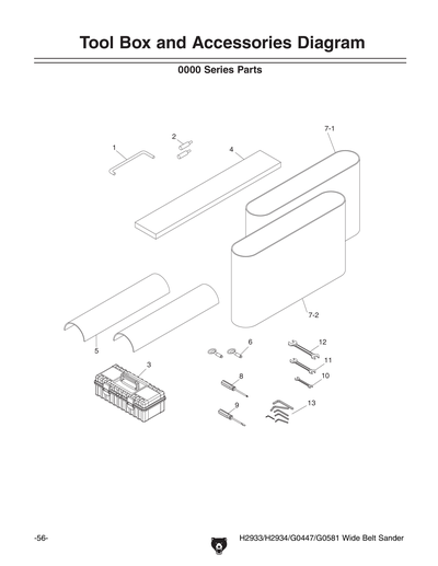 Part Diagram for H2934