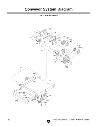 Parts for H2934 37