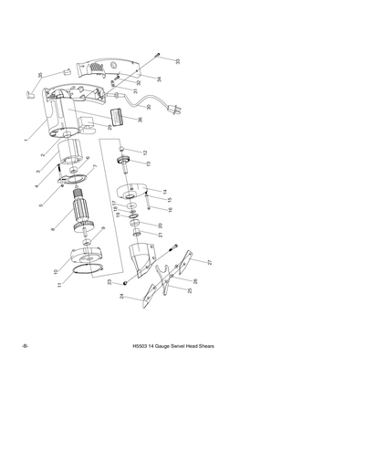 Part Diagram for H5503