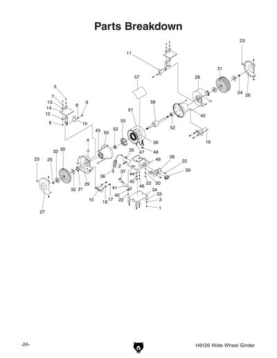 Part Diagram for H8126