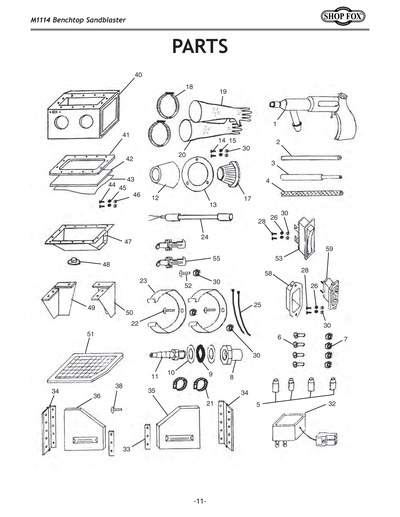Part Diagram for M1114