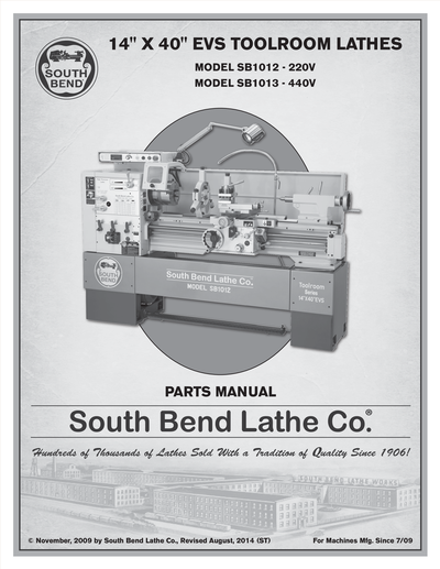 Part Diagram for SB1012